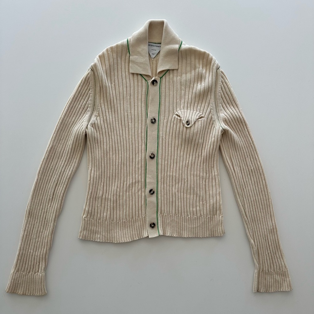Bottega Veneta Ribbed Cardigan